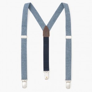 Chambray Suspenders