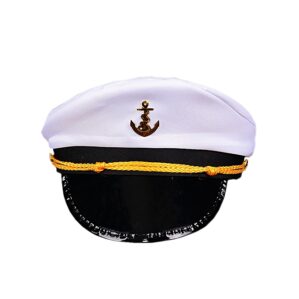 Generic Sailor Costume Cap – White