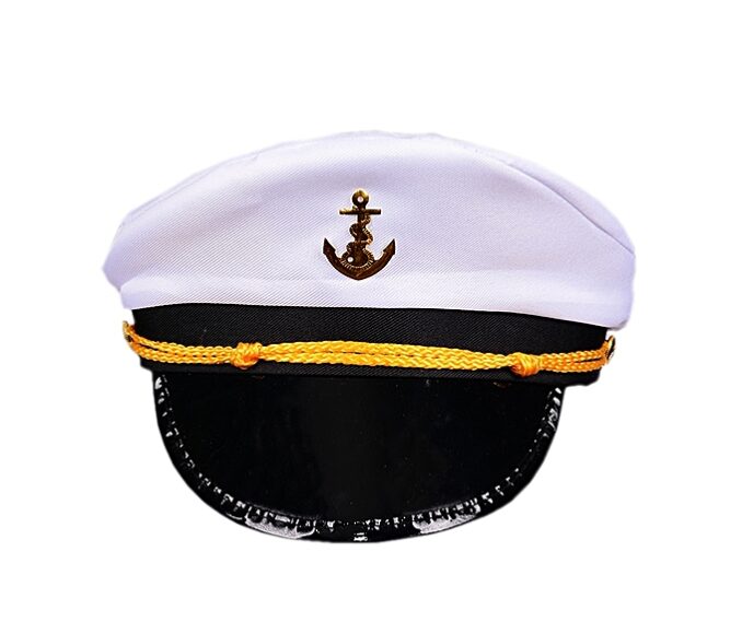 Generic Sailor Costume Cap – White