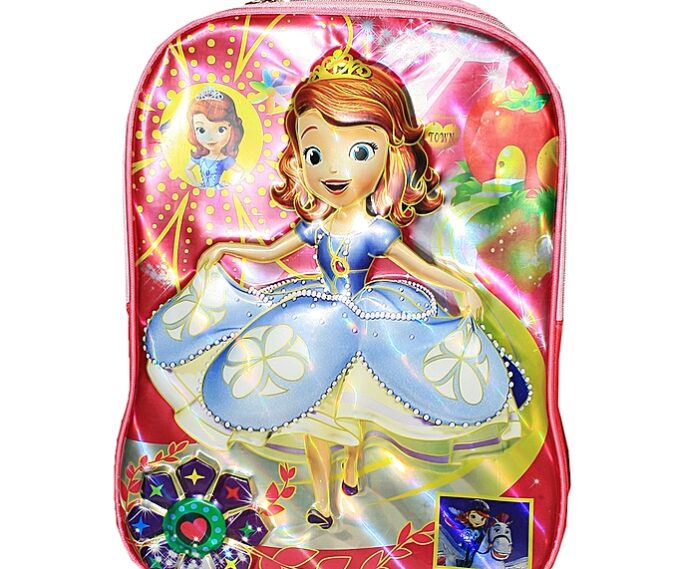 Generic Back Pack Girls School Bag -Pink And Multi