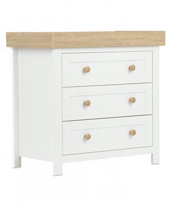 Lulworth changing unit – classic white
