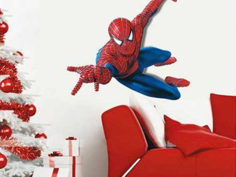 3D Avengers Spiderman DIY Wall Sticker Mural Wall Kids Boys Room Decor